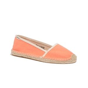 Soludos Low Cut Espadrilles in Coral Size …